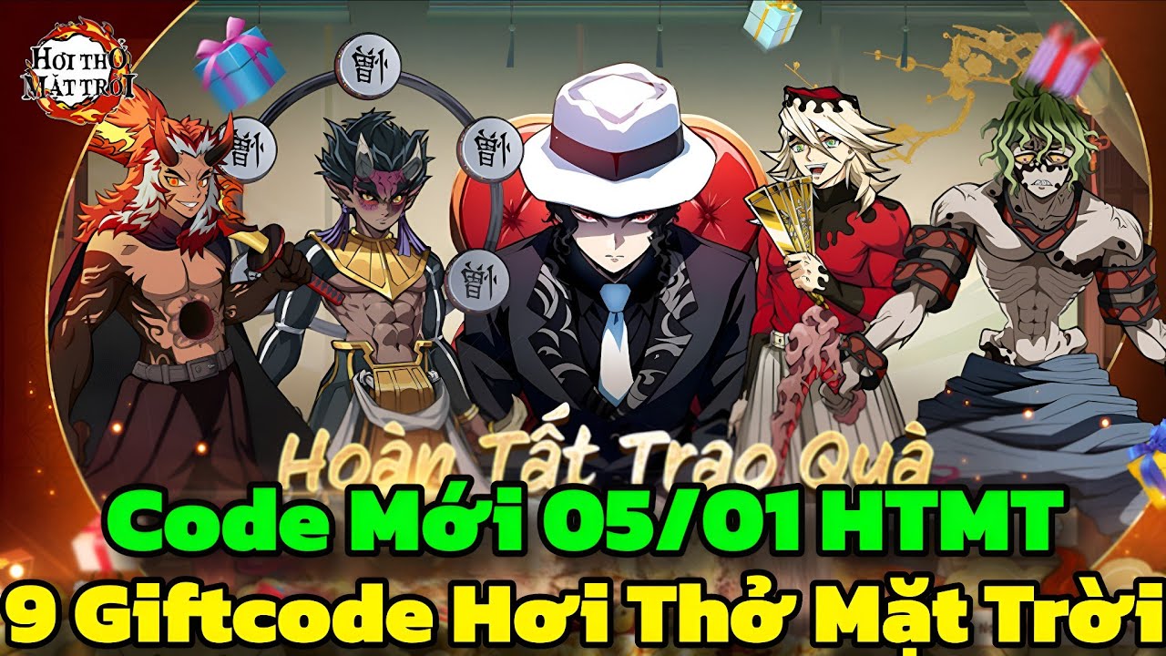 Hơi Thở Mặt Trời - 9 Giftcode Hơi Thở Mặt Trời & Code Mới 05/01 HTMT - Hơi Thở Mặt Trời Code