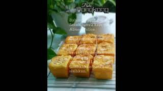 BOLU HONGKONG KEJU | RESEP BOLU HONGKONG YANG LEMBUT