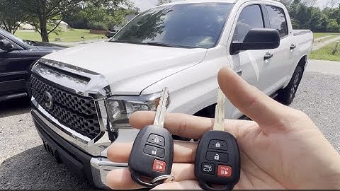 How to Add OEM key on 2018 Toyota Tundra truck using Autel IM508 KeytoolMax Dolphin Condor machine