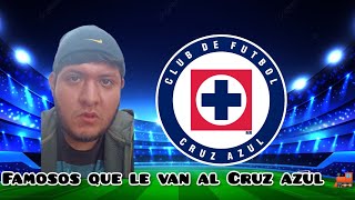 Famosos que le van a la  máquina de Cruz Azul