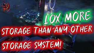 How to Easily Manage Your Inventory & Storage! Starship Based, Organized Storage system No Man's Sky