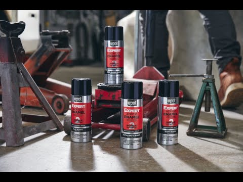 Black Automotive Enamel Spray Paint