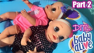 Baby Alive Twins Real As Can Be Day In The Life Part 2 Hannah And Harlow