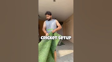 I Made My Own Cricket Setup on My Terrace | Cricket Setup | Pitch Mat Installation | Cricket