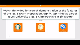 IELTS Exam Preparation Appify App Demonstration screenshot 1