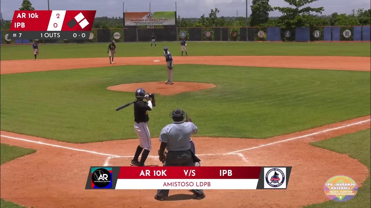 PARTIDO IPB vs AR 10k, desde el NARANJO BASEBALL FIELDS YouTube