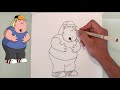 رسم كريس غريفين Chris Griffin Family Guy
