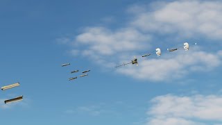 Helicopter vs Sensor Fuzed Weapon - DCS F-16C