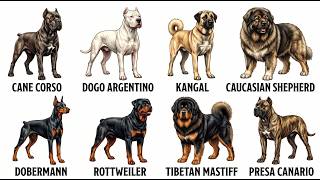 Top 8 Most Dangerous Guard Dog Breeds In The World