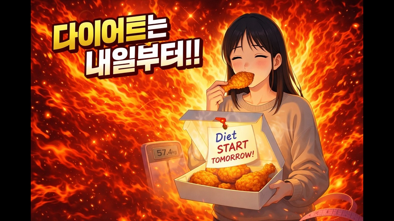 공감스토리 2화 다이어트는 내일부터야!!  #웹툰mv #ai음악 #kpop