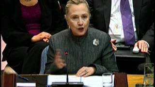 Secretary Clinton Delivers Remarks at UN Security Council Session on Syria
