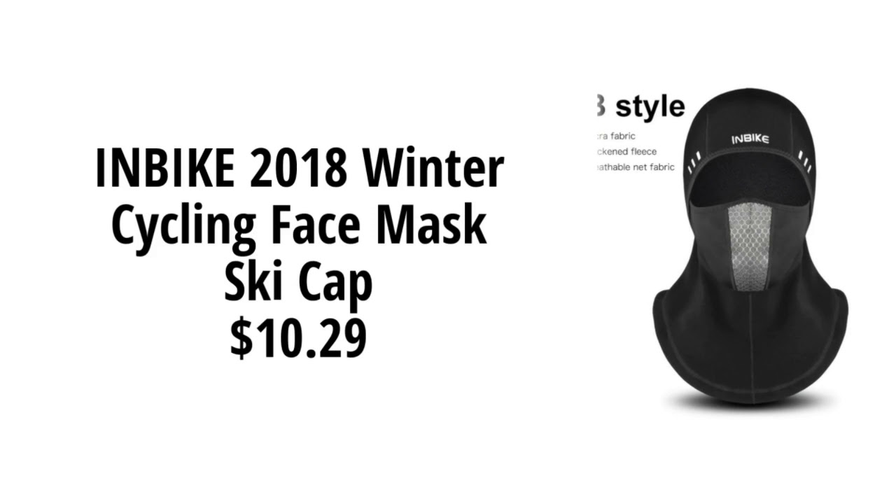 INBIKE 2018 Winter Cycling Face Mask Ski Cap 2/21/2020 