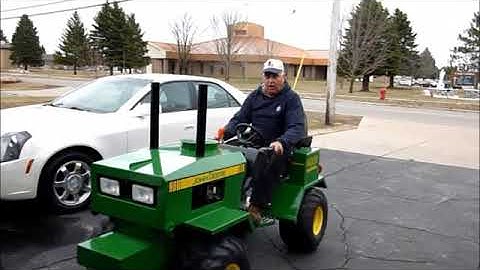 Build a ARTICULATING TRACTOR!! VIDEO and photos. Ideas by Don Campbell Maker for DIY projects.