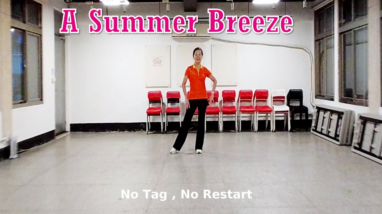 A Summer Breeze - Line Dance (Beginner +) | Demo by Karen Lee(TW)