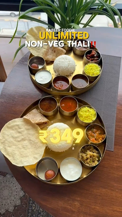 Unlimited Non-Veg Thali‼️