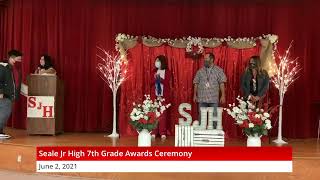 Seale Jr High 7th Grade Awards Ceremony