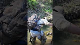 We Found A Local Sign In The Creek?