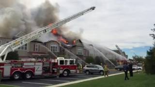 Fire at Parkland View apartments