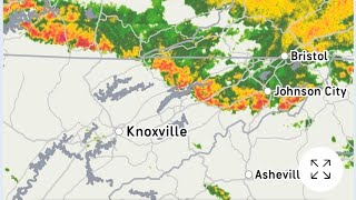 EAST TENNESSEE UNDER SEVERE THUNDERSTORM WARNING