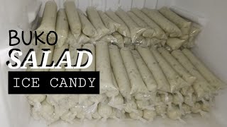 HOW TO MAKE BUKO SALAD ICE CANDY