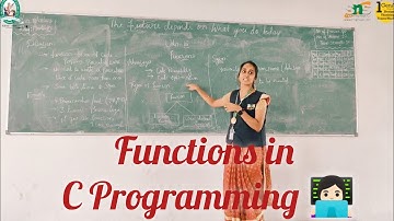 Functions | C Programming | SNS Institutions 