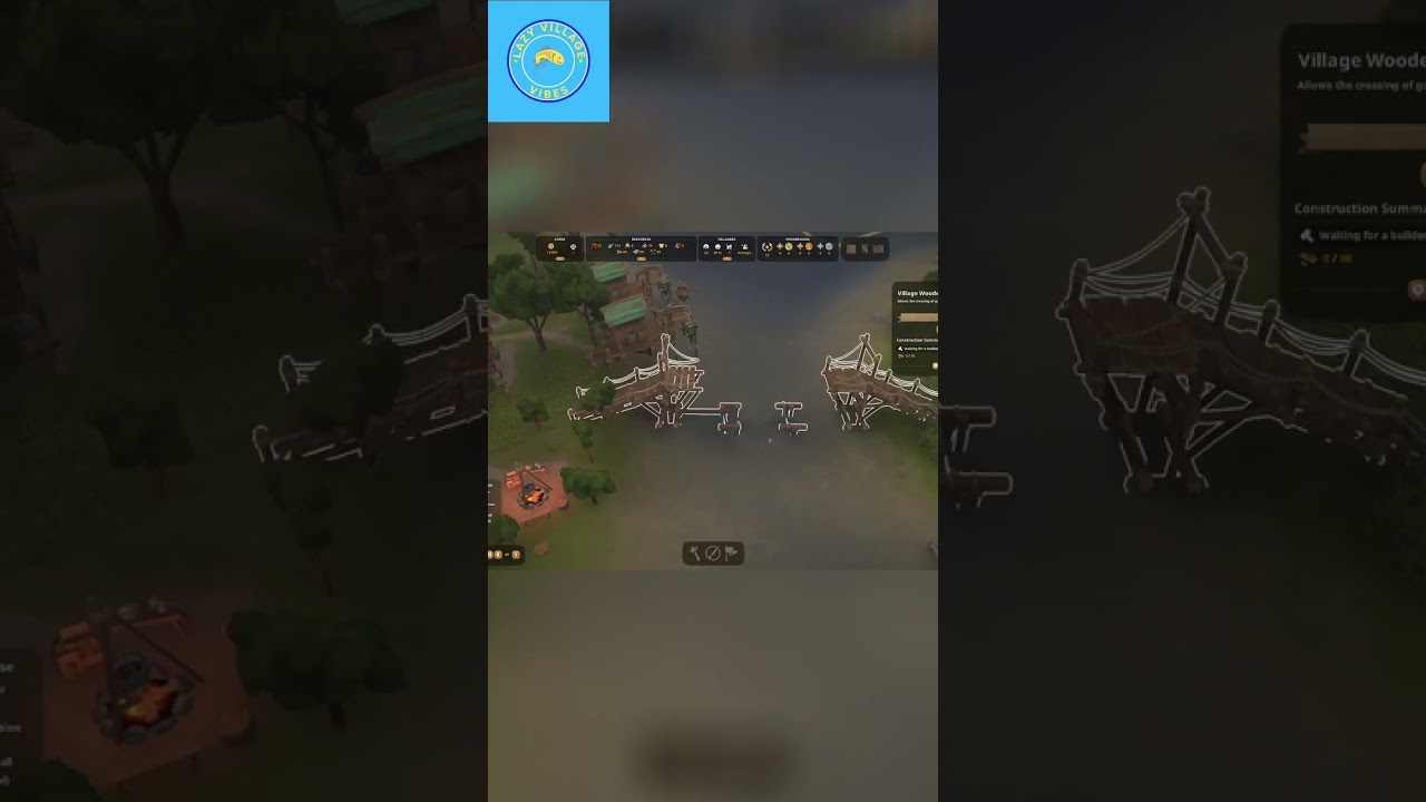 Building a Bridge in the Village: Construction Gameplay
