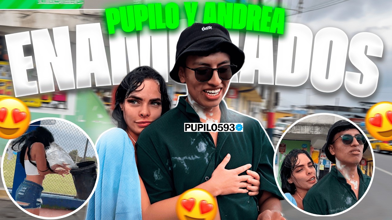 PUPILO Y ANDREA SOTO JUGANDO CARNAVAL 🥳🔥¿SE ENAMORAN? | PUPILO593