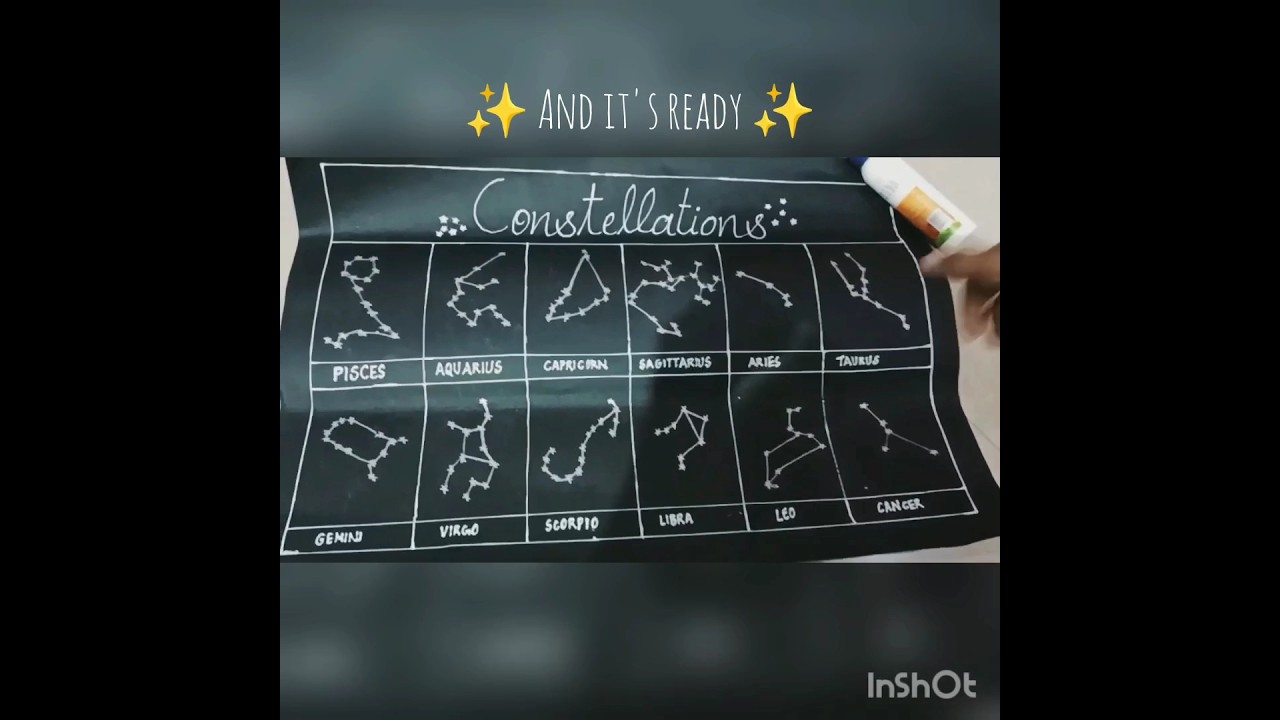 ✨Chart on constellation ✨ | Charts | The Art Jar
