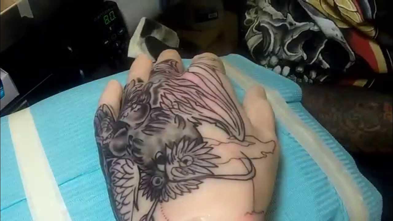 Tattooing a pound of flesh YouTube