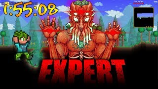 Expert Moon Lord Terraria Speedrun -1:55:08 (WR)