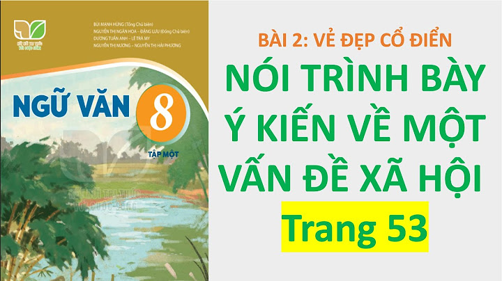 Bài 1 trang 53 sgk văn 8 tập 2