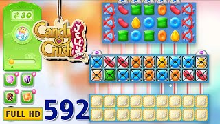 CANDY CRUSH JELLY | Level 592 [NO BOOSTER] FULL HD GAME PLAY screenshot 5