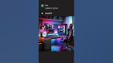 Priceless PC setup #ai #aiart #chatgpt #shorts