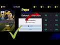 Best standard cb pepe efootball pes mobile 2024