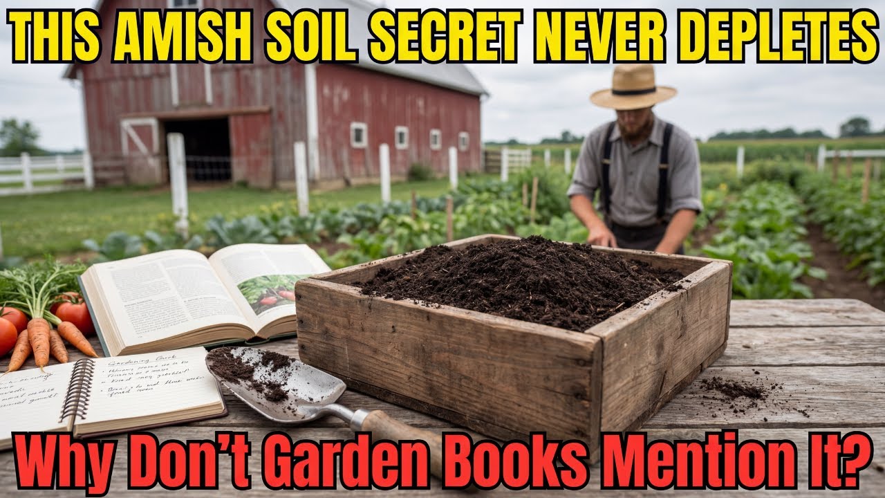 This Amish Soil Secret Trick That Never Depletes — Why Don't Garden Books Mention It?