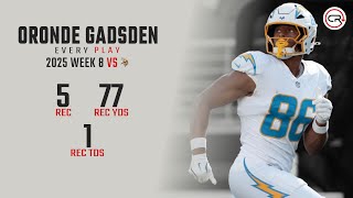 Oronde Gadsden Week 8 Highlights | Every Target and Catch vs Vikings