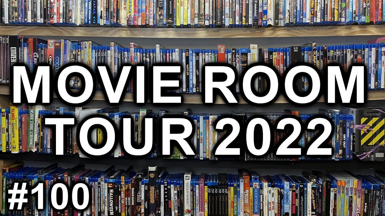 Movie Room Tour 2022 - The Complete Blu-Ray Collection | Monday Movie Pick-Up 