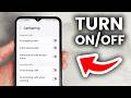 How To Turn On or Off Call Barring - Full Guide