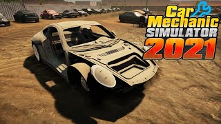 Porsche 911 Carrera 4S Junkyard Rebuild - Car Mechanic Simulator 2021