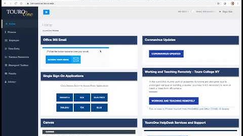 Introduction to the TouroOne Portal: Professor Tools Certification Level 1