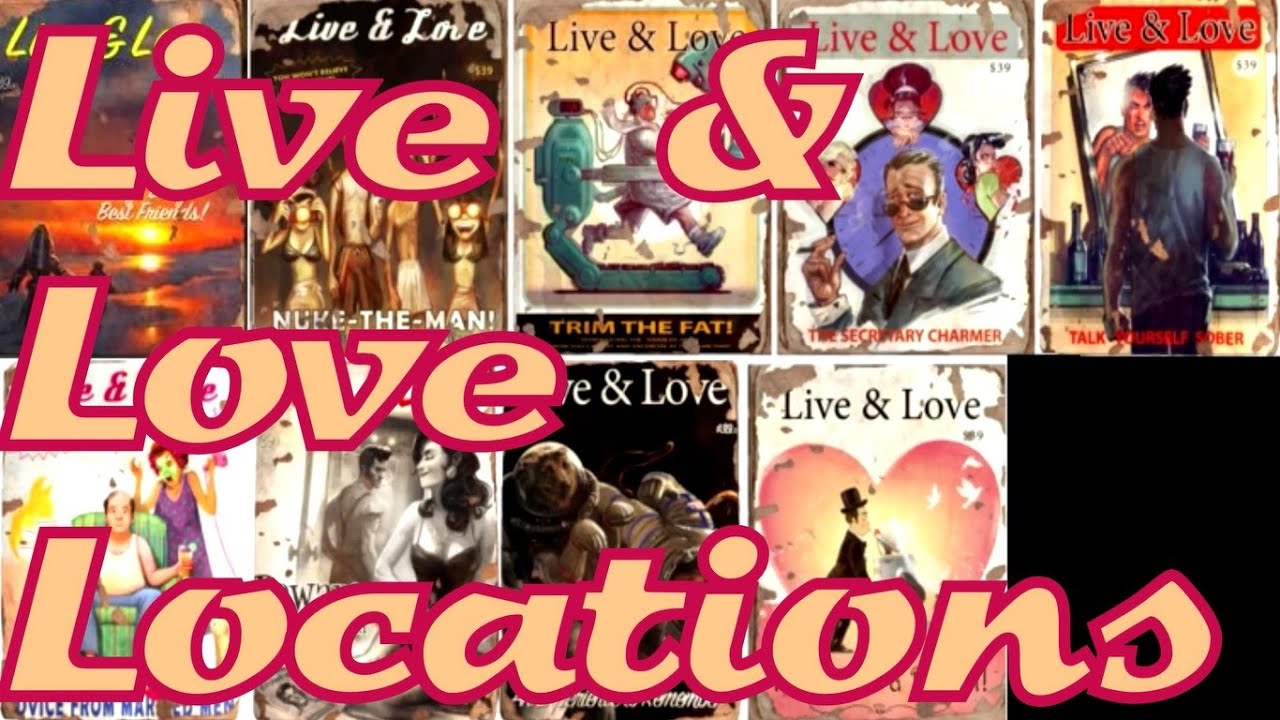 Fallout 4 - Magazine Locations: Live & Love