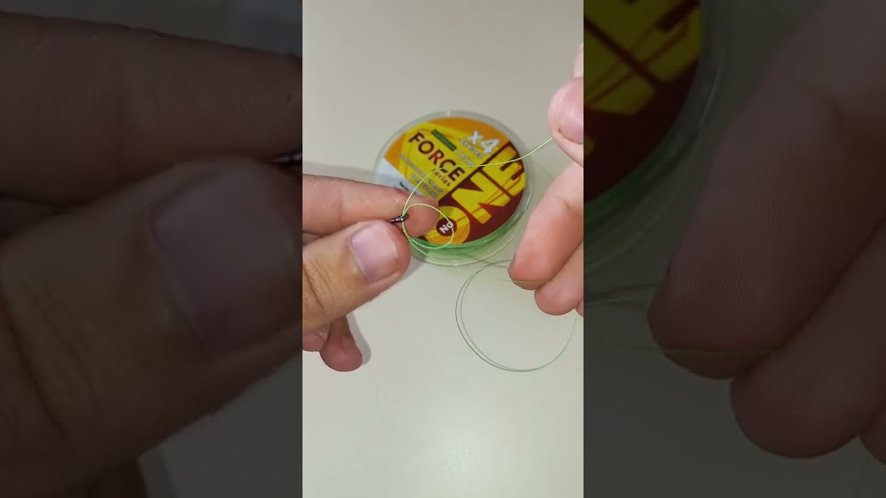 Самый крепкий узел для плетеного шнура