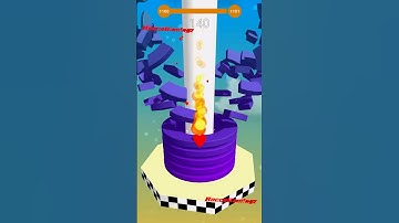 STACK BALL 3D Highest Level-1100🤩 #stackball #stackbounce #gaming #shorts #viralshorts