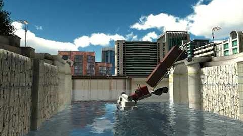 Bridge Construction Simulator 3D a Real City Building Physics Sim iOS Gameplay