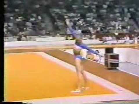 Gitta Escher - 1976 Olympics EF - Floor Exercise