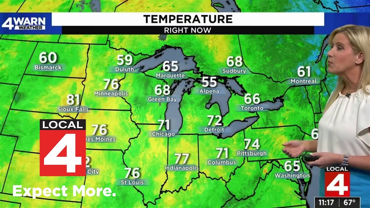 Metro Detroit weather forecast May 29, 2023 -- 11 p.m. Update - YouTube