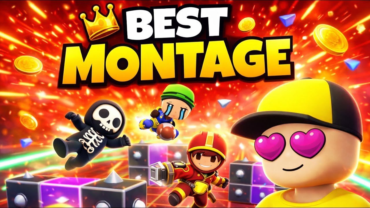 Лучшие моменты | Видеомонтаж от Stumble Guys 👑