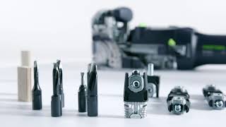 Video: FESTOOL Čapovacia frézka DOMINO DF 500 Q-Plus