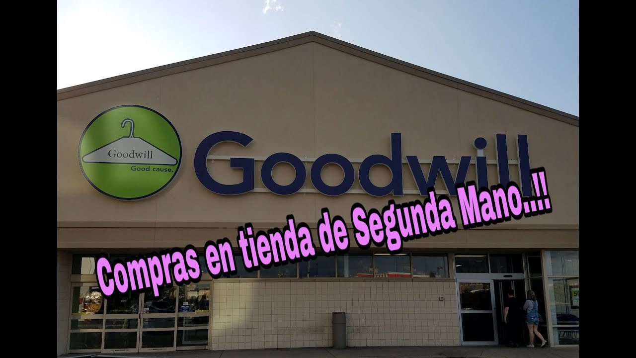 Compras en tienda de Segunda mano (Goodwill) - YouTube