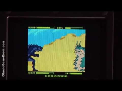 Classic Game Room - GODZILLA THE SERIES: MONSTER WARS review for GBC